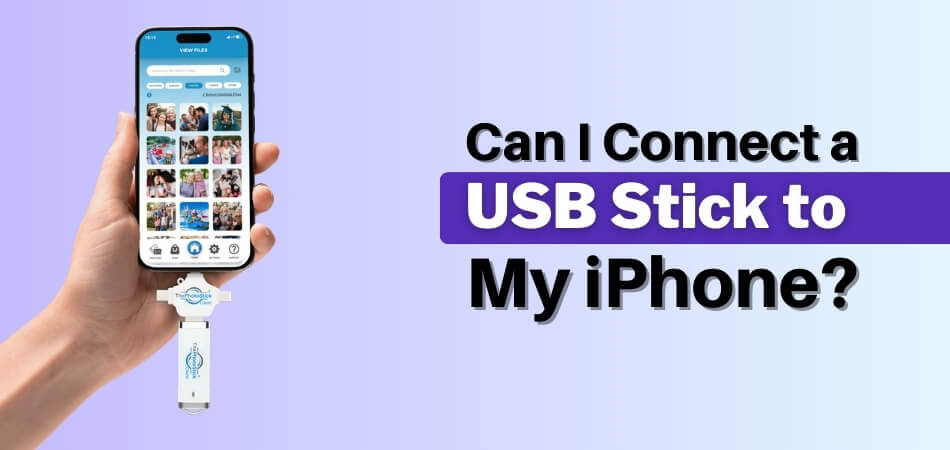 Can I Connect a USB Stick to My iPhone