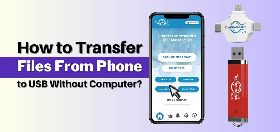 How to Transfer Files From Phone to USB Without Computer