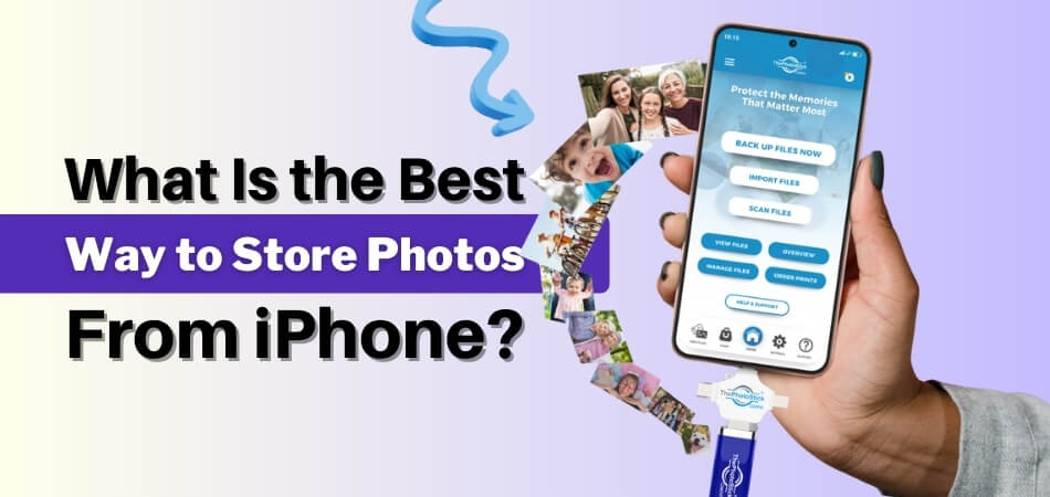 What Is the Best Way to Store Photos From iPhone